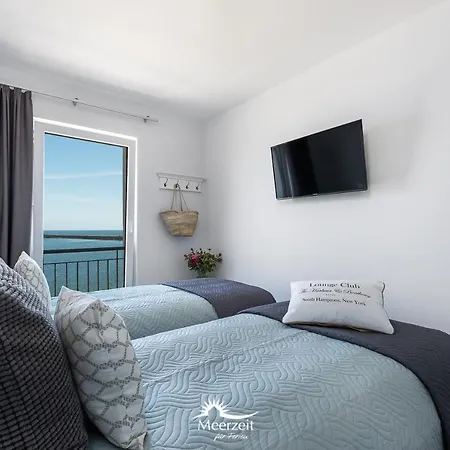Ocean Lounge: Meerblick, Sauna, Balkon, 3 Schlafzimmer דירה